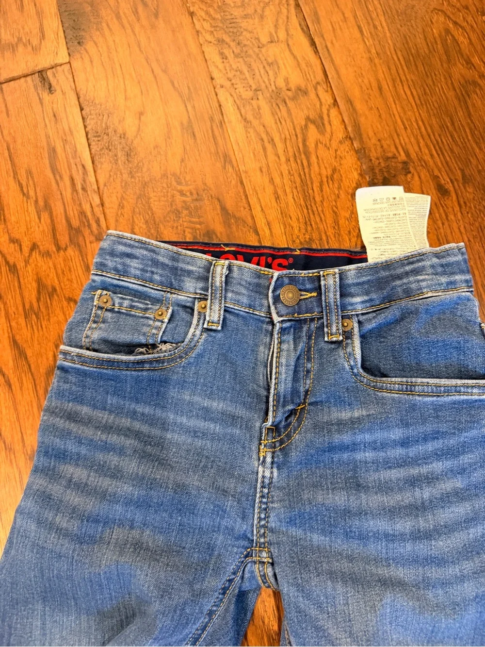 Classic Blue Kid’s Straight-Leg Jeans